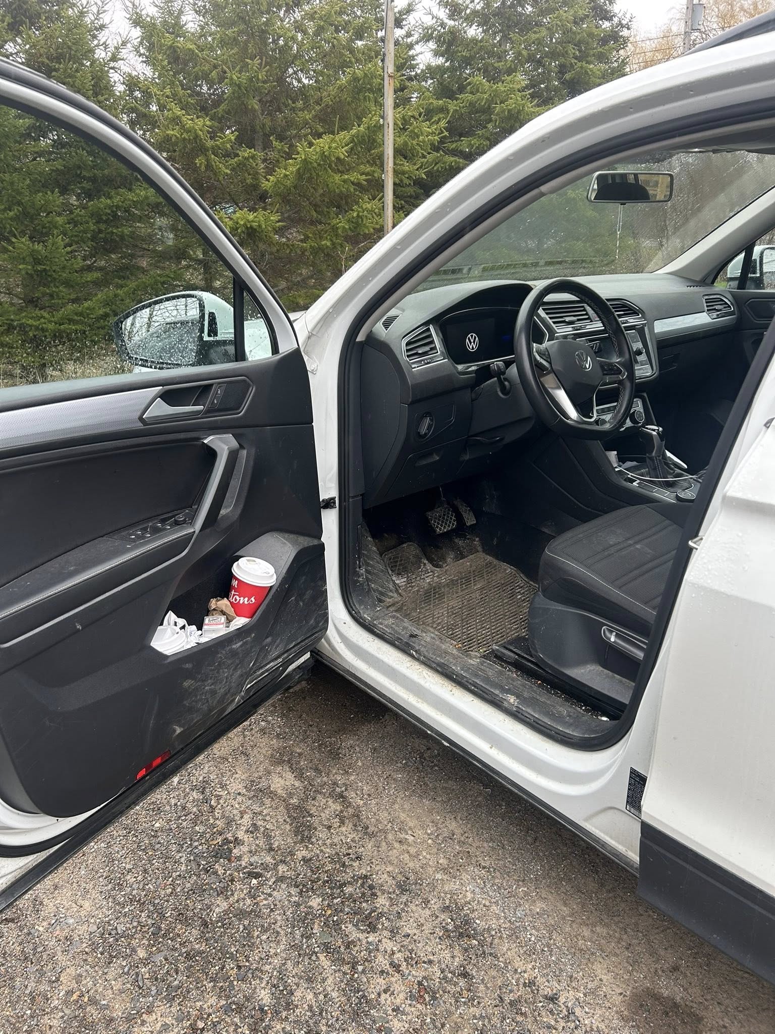 Before detailing car