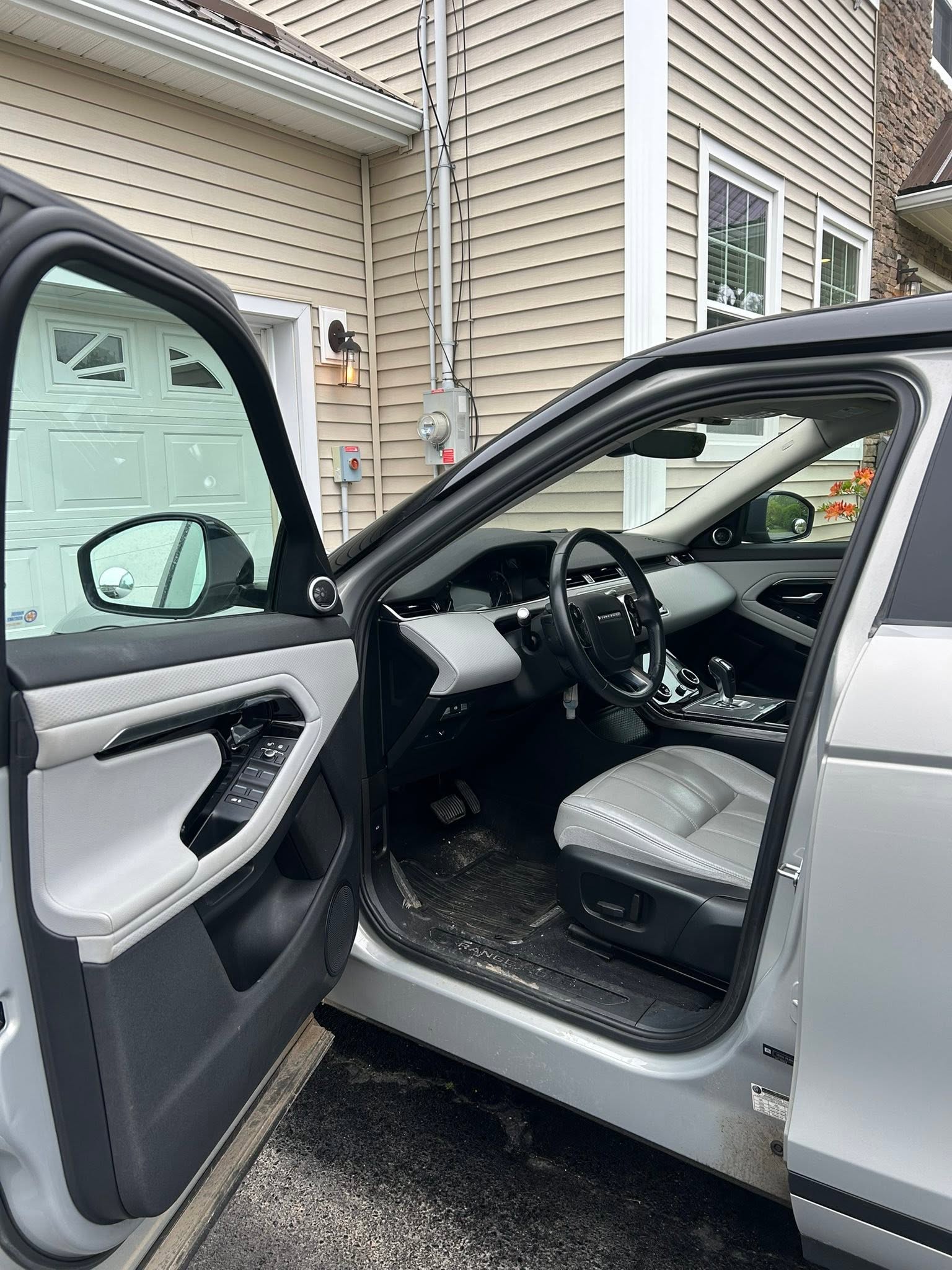 Before detailing car