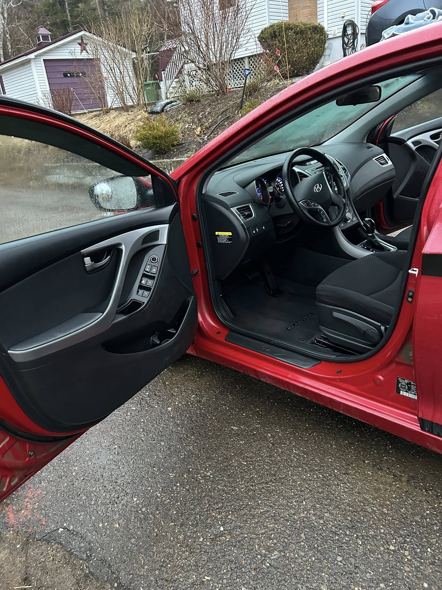 After detailing car