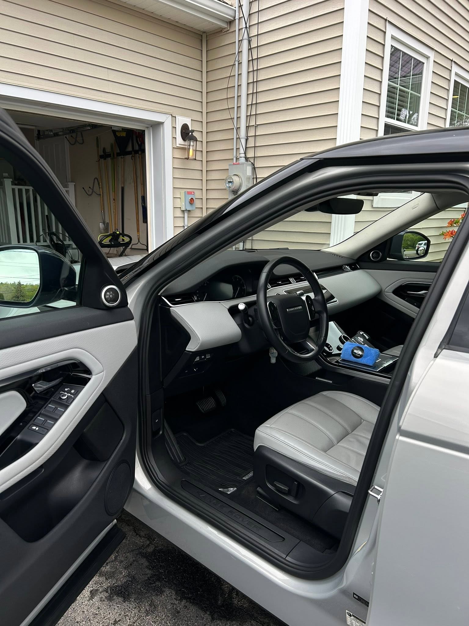 After detailing car