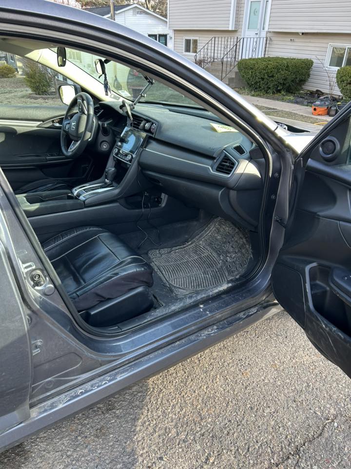 Before detailing car