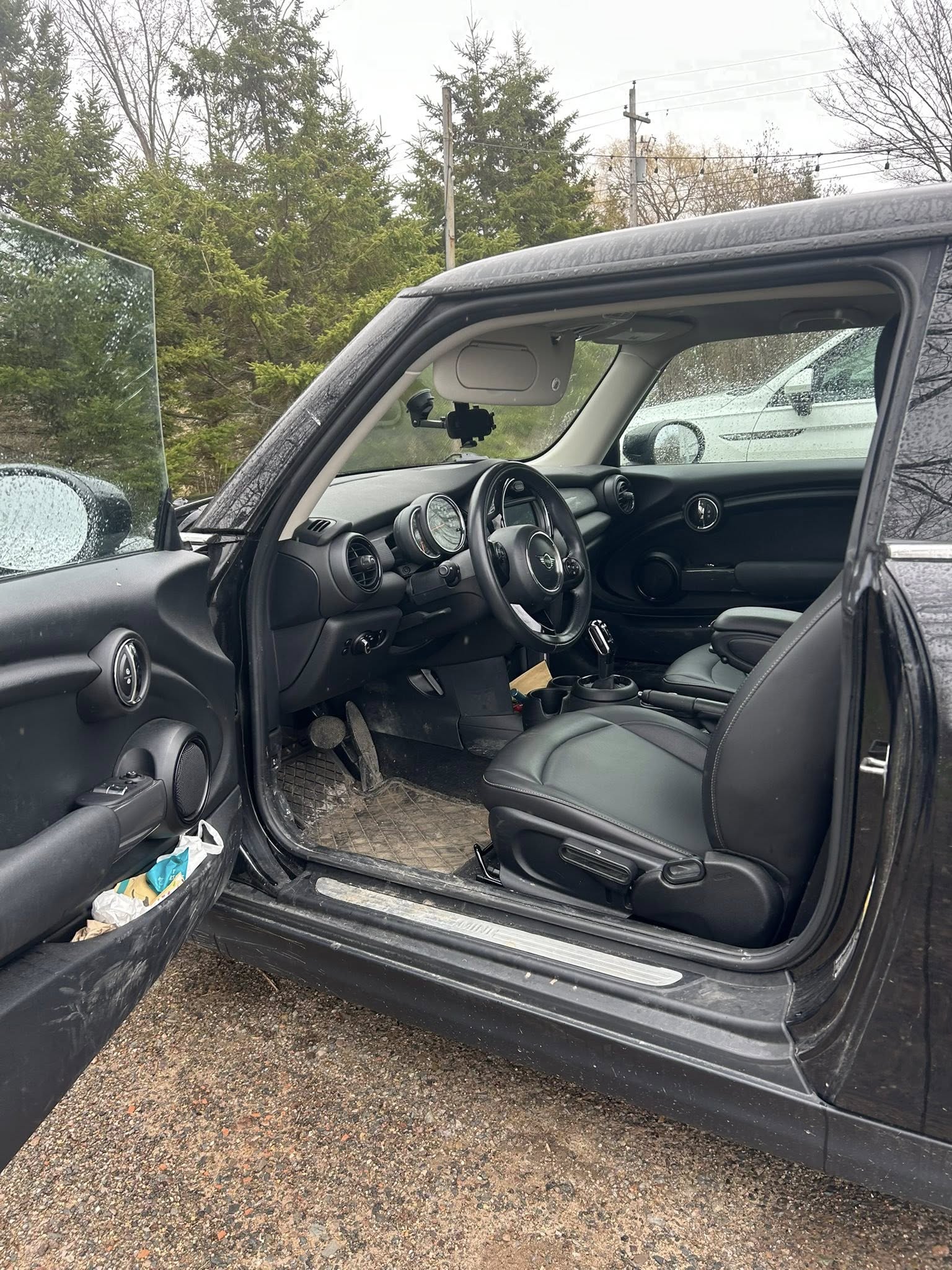 Before detailing car