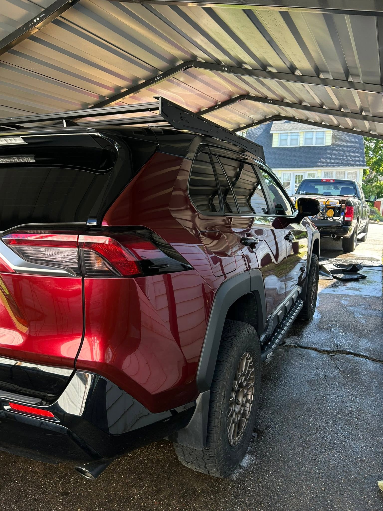 After detailing car