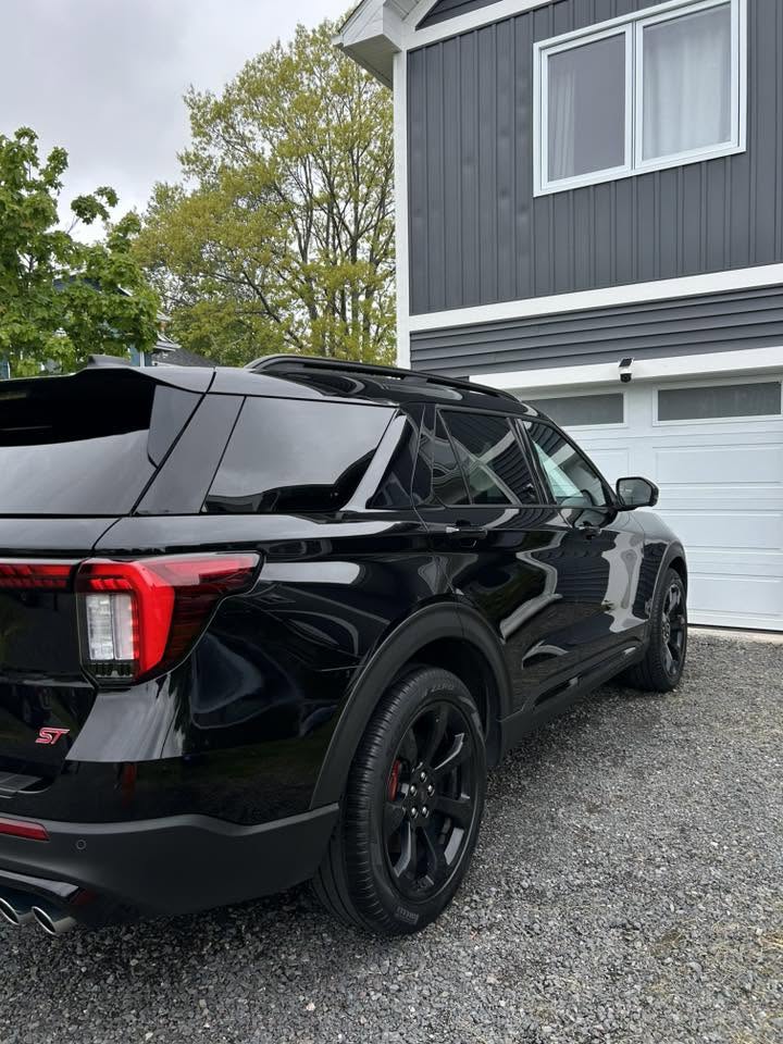 After detailing car