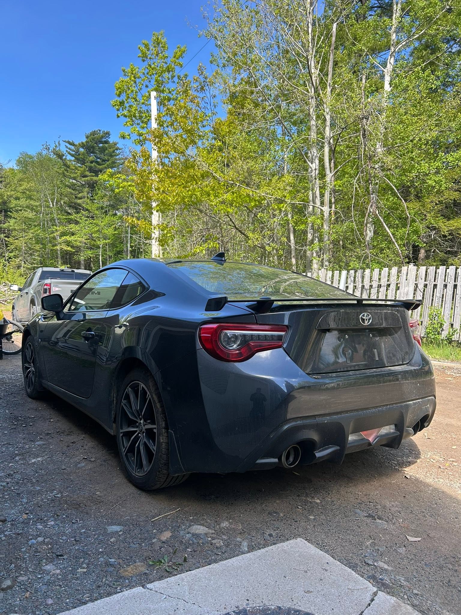 Before detailing car