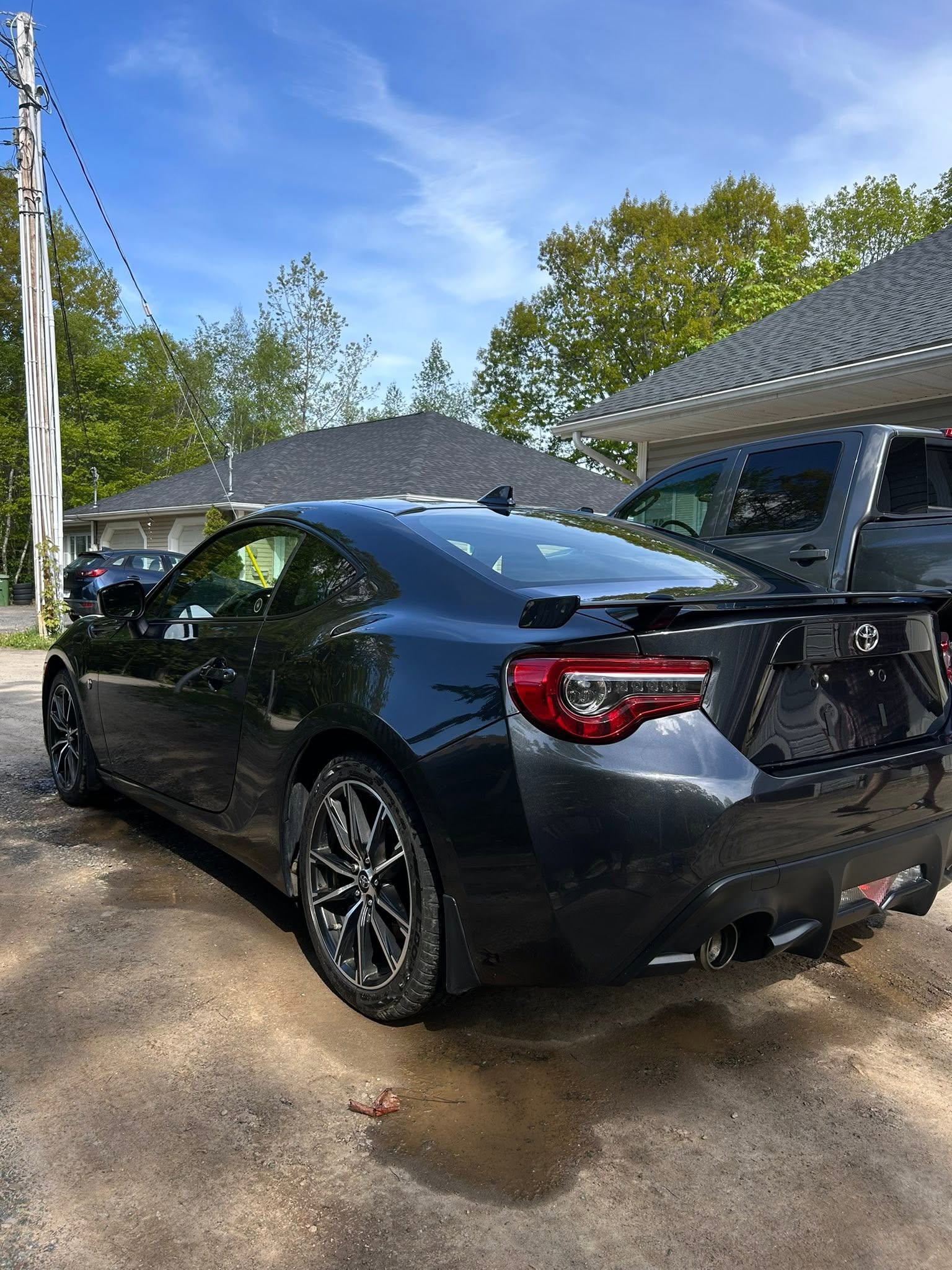 After detailing car