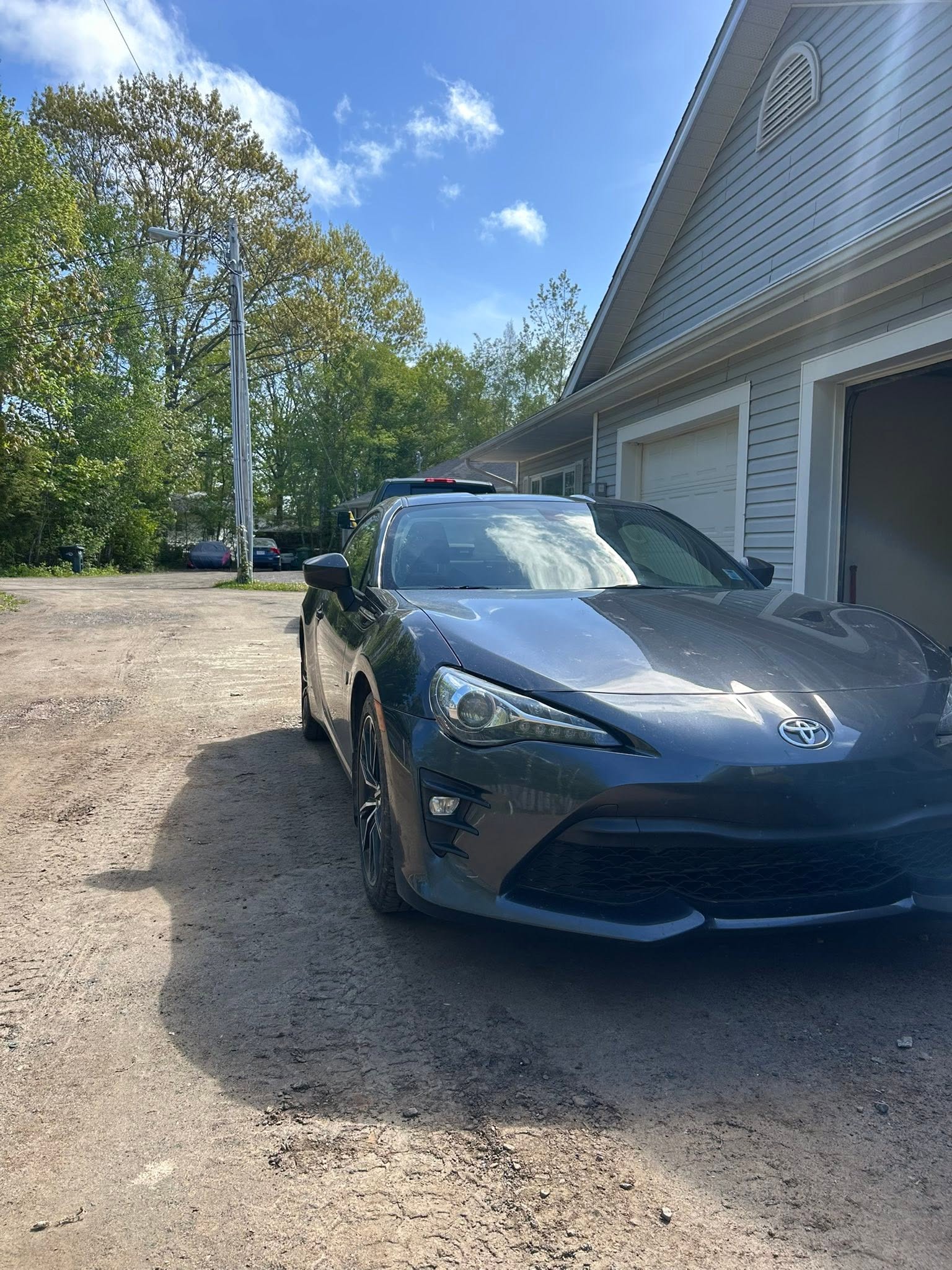 Before detailing car