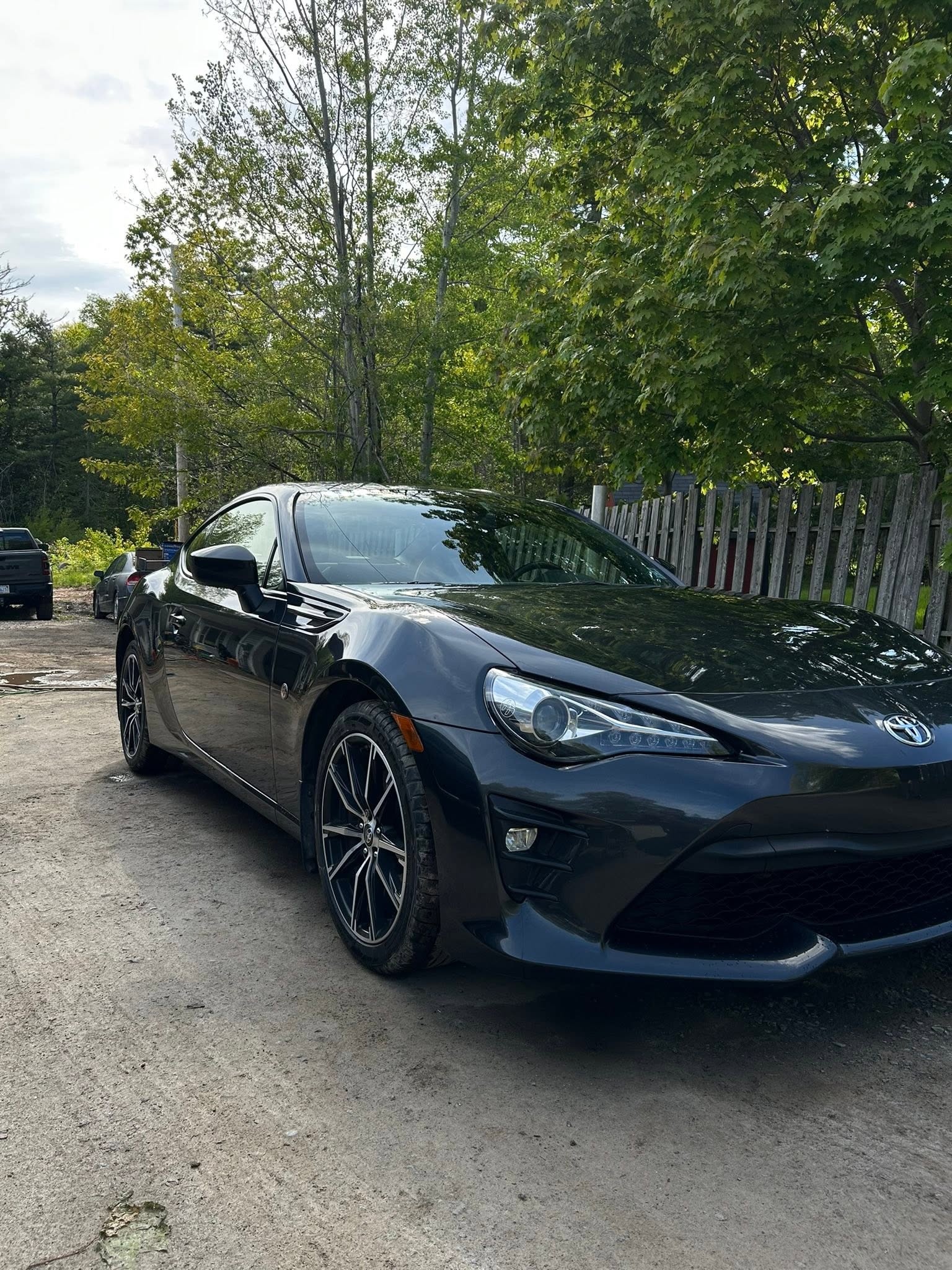 After detailing car